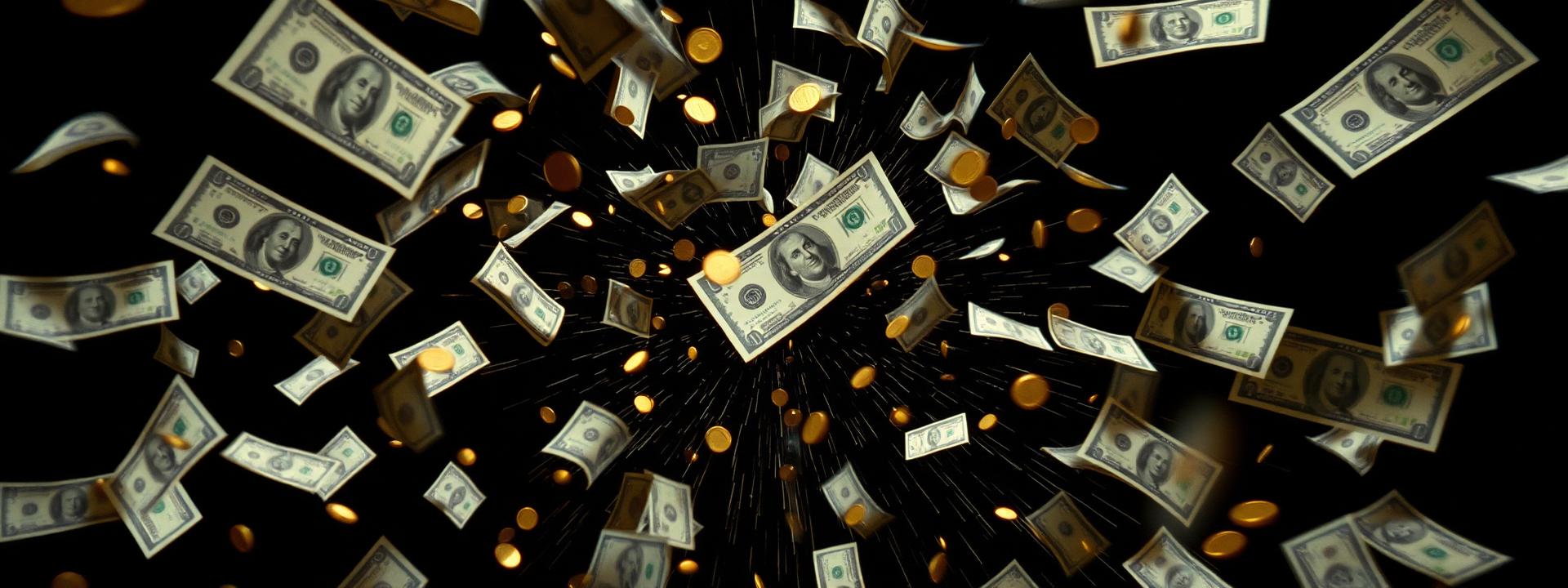 V101 — Dynamic burst of $100 bills with spinning gold coins — wealth banner wealth-banner-101 (Cinematic) illustrating make money online with affiliate links. A visual guide to high value affiliate links that help creators earn passive income online through generous referral bounty payouts. Featured on the Best Affiliate Links directory of highest paying affiliate programs, ClickBank digital product marketplace, ClickBank affiliate offers, and ShareASale merchant network offers. Perfect for podcast sponsor and affiliate income, content creator monetization, and influencer income streams looking to turn website clicks into cash. Explore credit card affiliate CPA payouts, insurance lead referral bonuses, and fintech affiliate revenue share alongside classic ClickBank digital product marketplace inventory. Every listing is a the smart creator's affiliate toolkit focused Make Money Online with www.Best-Affilliate-Links.com.
