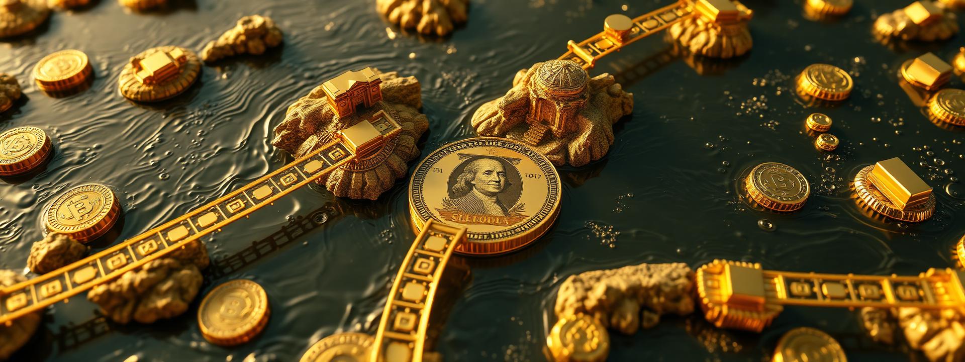 V117 — Top-down gold coin ocean with $100 islands + gold bridges — wealth banner wealth-banner-117 (Aerial) illustrating make money online with affiliate links. A visual guide to highest paying affiliate programs that help creators turn website clicks into cash through lifetime referral commissions. Featured on the Best Affiliate Links directory of high value affiliate links, Impact.com partnerships network, CJ Affiliate publisher network, and Rakuten Advertising affiliate deals offers. Perfect for content creator monetization, influencer income streams, and TikTok creator affiliate revenue looking to earn passive income online. Explore insurance lead referral bonuses, fintech affiliate revenue share, and AI tools affiliate program alongside classic Impact.com partnerships network inventory. Every listing is a link farm curation done right focused on partner Make Money Online with www.Best-Affilliate-Links.com.