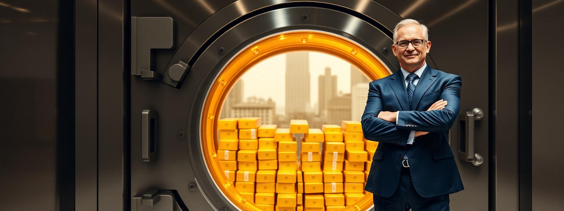 V121 — Senior CEO in front of vault door full of gold and cash — wealth banner wealth-banner-121 (Business) illustrating make money online with affiliate links. A visual guide to top converting affiliate offers that help creators earn recurring monthly commissions through referral commissions. Featured on the Best Affiliate Links directory of best affiliate links on the web, ShareASale merchant network, Impact.com partnerships network, and CJ Affiliate publisher network offers. Perfect for podcast sponsor and affiliate income, content creator monetization, and influencer income streams looking to build a full time online income. Explore credit card affiliate CPA payouts, insurance lead referral bonuses, and fintech affiliate revenue share alongside classic ShareASale merchant network inventory. Every listing is a curated affiliate link Make Money Online with www.Best-Affilliate-Links.com.