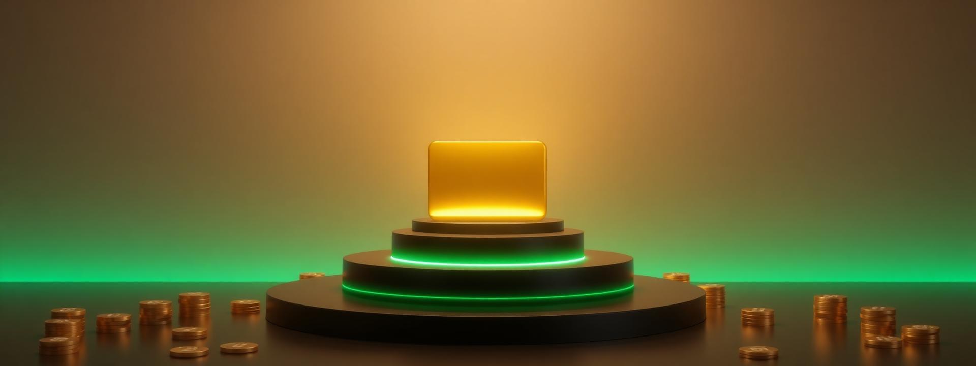 V131 — Minimalist podium: glowing gold bar on lit pedestal, cash — wealth banner wealth-banner-131 (Minimal) illustrating make money online with affiliate links. A visual guide to best affiliate links on the web that help creators build a full time online income through recurring referral revenue share. Featured on the Best Affiliate Links directory of top converting affiliate offers, ClickBank affiliate offers, ShareASale merchant network, and Impact.com partnerships network offers. Perfect for content creator monetization, influencer income streams, and TikTok creator affiliate revenue looking to earn recurring monthly commissions. Explore insurance lead referral bonuses, fintech affiliate revenue share, and AI tools affiliate program alongside classic ClickBank affiliate offers inventory. Every listing is a the ultimate affiliate link vault focused on Make Money Online with www.Best-Affilliate-Links.com.