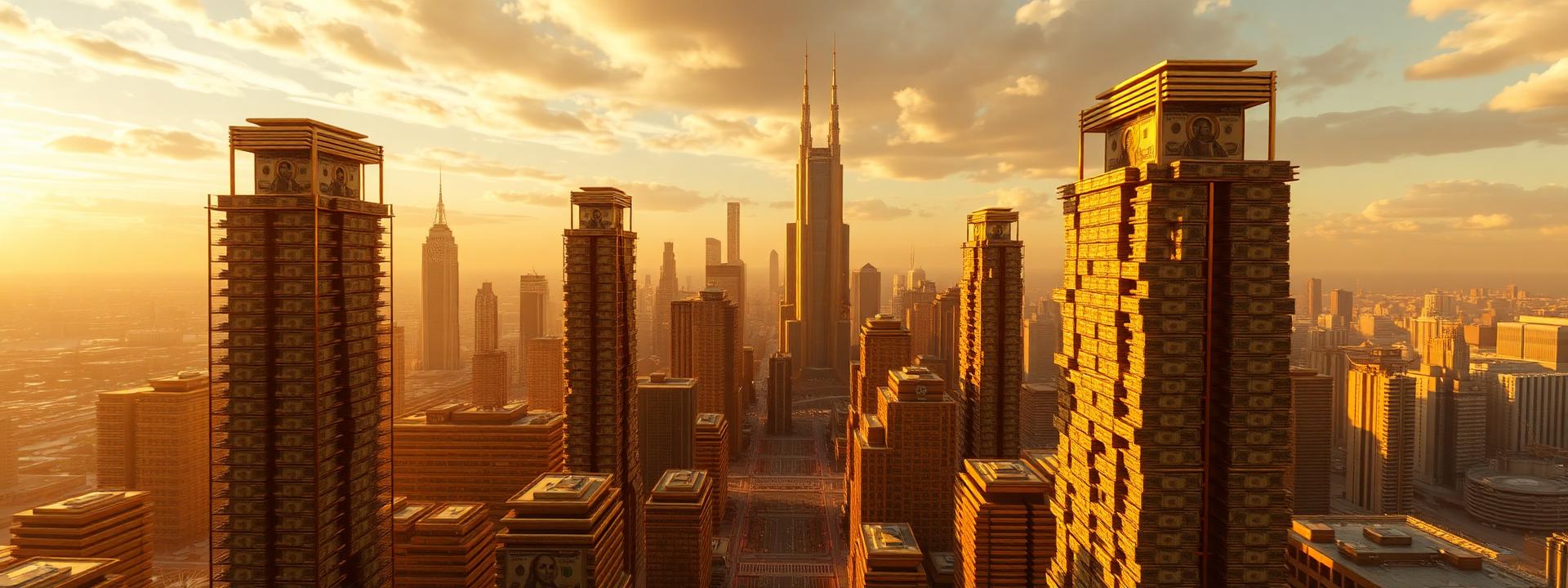 V134 — Futuristic city skyline of literal gold bar and $100 towers — wealth banner wealth-banner-134 (3D Business) illustrating make money online with affiliate links. A visual guide to premium affiliate marketing links that help creators monetize your website traffic through flat rate referral bonuses. Featured on the Best Affiliate Links directory of hand picked affiliate link directory, ClickBank digital product marketplace, ClickBank affiliate offers, and ShareASale merchant network offers. Perfect for blogger affiliate income, newsletter monetization strategy, and podcast sponsor and affiliate income looking to make money online. Explore web hosting affiliate commissions, VPN partner program bounties, and credit card affiliate CPA payouts alongside classic ClickBank digital product marketplace inventory. Every listing is a your complete affiliate link directory Make Money Online with www.Best-Affilliate-Links.com.