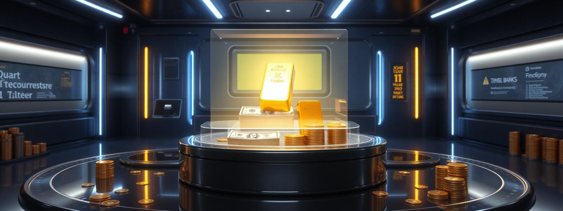 V137 — Futuristic bank teller counter: gold tray, cash, coins, holograms — wealth banner wealth-banner-137 (Futuristic) illustrating make money online with affiliate links. A visual guide to highest paying affiliate programs that help creators turn website clicks into cash through lifetime referral commissions. Featured on the Best Affiliate Links directory of high value affiliate links, ClickBank affiliate offers, ShareASale merchant network, and Impact.com partnerships network offers. Perfect for Instagram bio link money, blogger affiliate income, and newsletter monetization strategy looking to earn passive income online. Explore SaaS affiliate program payouts, web hosting affiliate commissions, and VPN partner program bounties alongside classic ClickBank affiliate offers inventory. Every listing is a link farm curation done right focused on partner referral program rewards Make Money Online with www.Best-Affilliate-Links.com.