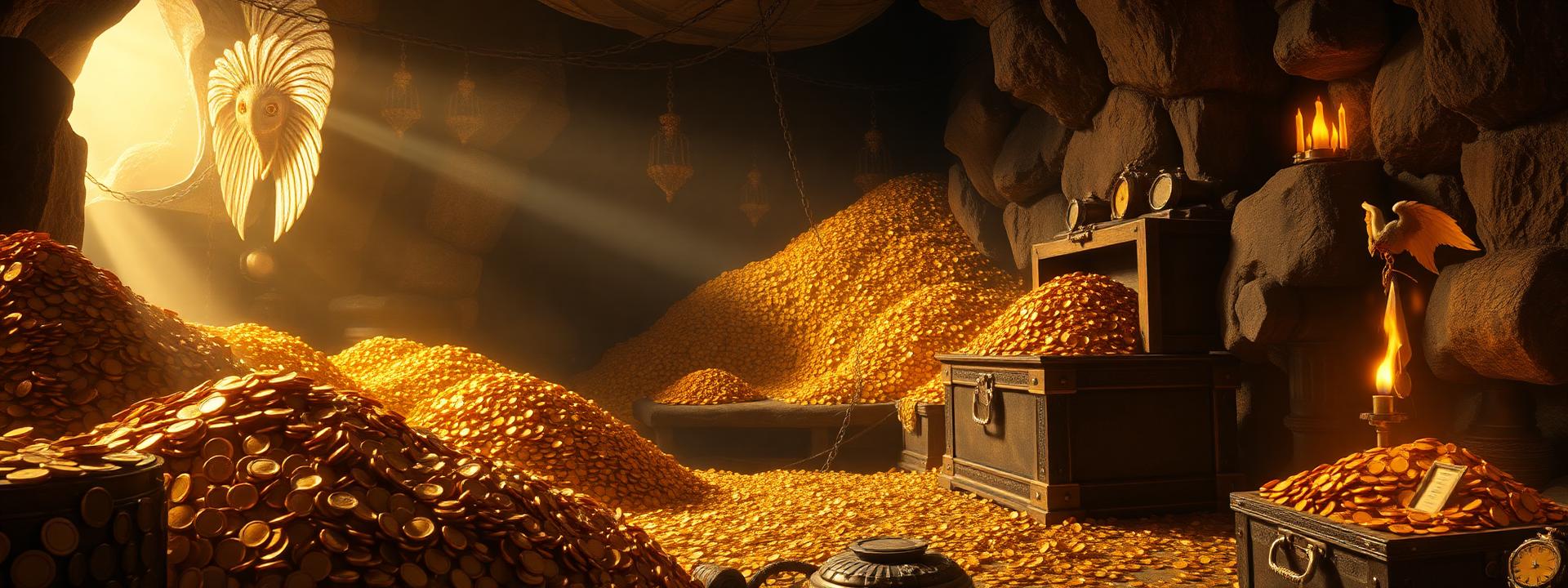 V25 — Fantasy treasure vault: mountains of gold coins — wealth banner wealth-banner-25 (Treasure) illustrating make money online with affiliate links. A visual guide to hand picked affiliate link directory that help creators make money online through partner referral program rewards. Featured on the Best Affiliate Links directory of premium affiliate marketing links, Awin global affiliate marketplace, Amazon Associates program, and Amazon affiliate storefront links offers. Perfect for content creator monetization, influencer income streams, and TikTok creator affiliate revenue looking to monetize your website traffic. Explore insurance lead referral bonuses, fintech affiliate revenue share, and AI tools affiliate program alongside classic Awin global affiliate marketplace inventory. Every listing is a one place for every high paying link focused on recurring Make Money Online with www.Best-Affilliate-Links.com.