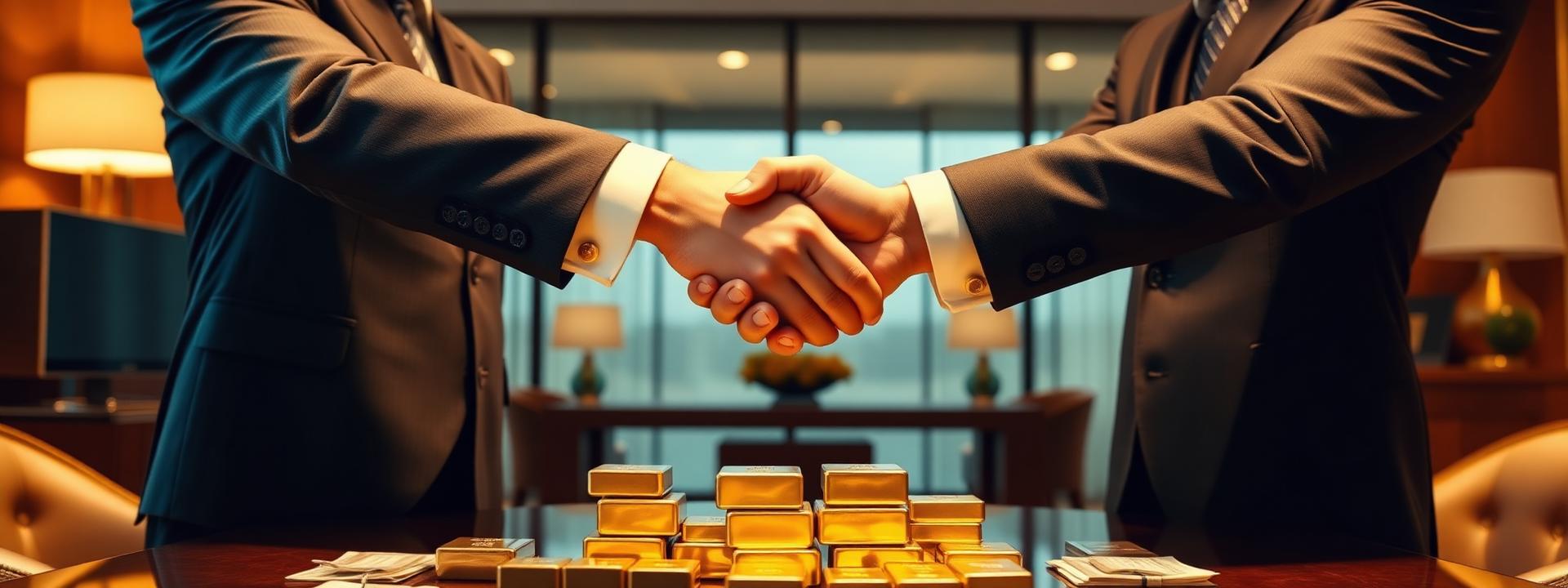 V26 — Luxury handshake over gold bars in office — wealth banner wealth-banner-26 (Business) illustrating make money online with affiliate links. A visual guide to hand picked affiliate link directory that help creators make money online through partner referral program rewards. Featured on the Best Affiliate Links directory of premium affiliate marketing links, ClickBank affiliate offers, ShareASale merchant network, and Impact.com partnerships network offers. Perfect for content creator monetization, influencer income streams, and TikTok creator affiliate revenue looking to monetize your website traffic. Explore insurance lead referral bonuses, fintech affiliate revenue share, and AI tools affiliate program alongside classic ClickBank affiliate offers inventory. Every listing is a one place for every high paying link focused on recurring referral revenue share Make Money Online with www.Best-Affilliate-Links.com.