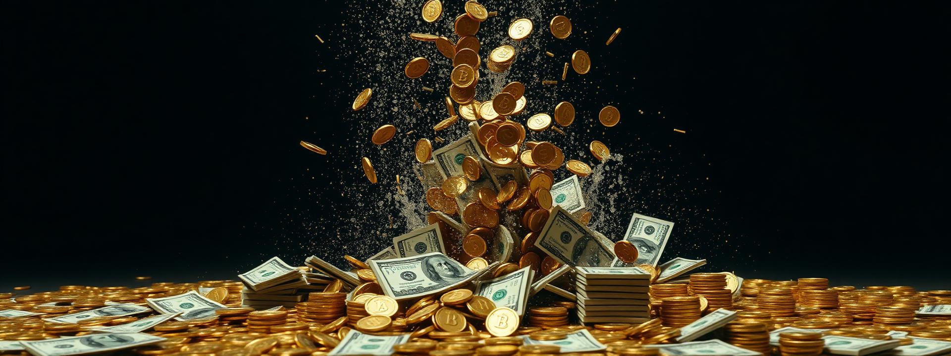 V65 — Freeze-frame splash of gold coins hitting $100 stacks — wealth banner wealth-banner-65 (Cinematic) illustrating make money online with affiliate links. A visual guide to highest paying affiliate programs that help creators turn website clicks into cash through lifetime referral commissions. Featured on the Best Affiliate Links directory of high value affiliate links, Impact.com partnerships network, CJ Affiliate publisher network, and Rakuten Advertising affiliate deals offers. Perfect for newsletter monetization strategy, podcast sponsor and affiliate income, and content creator monetization looking to earn passive income online. Explore VPN partner program bounties, credit card affiliate CPA payouts, and insurance lead referral bonuses alongside classic Impact.com partnerships network inventory. Every listing is a link farm curation done right focused on partner Make Money Online with www.Best-Affilliate-Links.com.