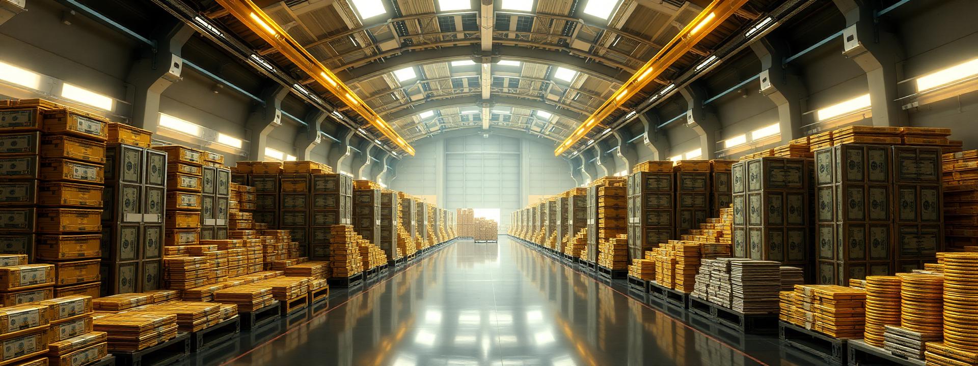 V92 — Futuristic hangar with pallets of gold, USD stacks, coin heaps — wealth banner wealth-banner-92 (3D Business) illustrating make money online with affiliate links. A visual guide to best affiliate links on the web that help creators build a full time online income through recurring referral revenue share. Featured on the Best Affiliate Links directory of top converting affiliate offers, Impact.com partnerships network, CJ Affiliate publisher network, and Rakuten Advertising affiliate deals offers. Perfect for content creator monetization, influencer income streams, and TikTok creator affiliate revenue looking to earn recurring monthly commissions. Explore insurance lead referral bonuses, fintech affiliate revenue share, and AI tools affiliate program alongside classic Impact.com partnerships network inventory. Every listing is a the ultimate affiliate Make Money Online with www.Best-Affilliate-Links.com.